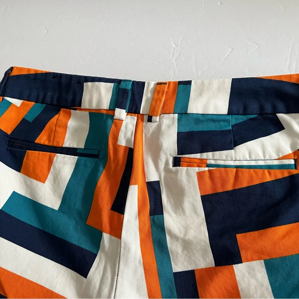 Stylus Women’s Mid Rise Size 6 Colorful Shorts 100% Cotton Summer Outdoor